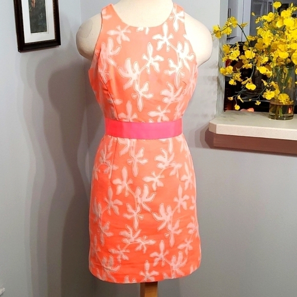 An Original Millyof New York dress, peach color.  Size 6. Back zipper. S… - Picture 1 of 13